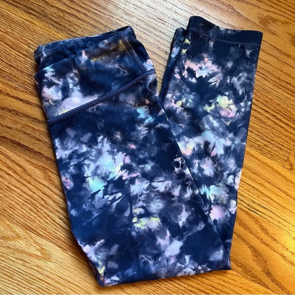 Athleta Girl tie dye chit chat tight size XL / 14 - Picture 3 of 6